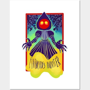 The Flatwood's Monster Emerges!! Posters and Art